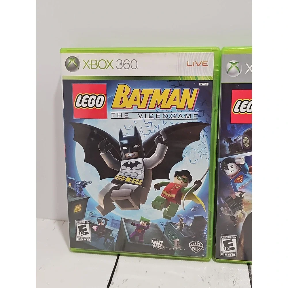 Xbox 360 Lego Batman 1 2 and 3 series